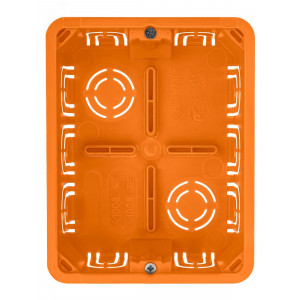 Распаячная коробка СП 120х92х45мм, крышка, пл. лапки, IP20, инд. штрихкод, SQ1403-1028