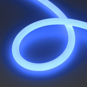 Лента герметичная MOONLIGHT-TOP-G280-D18mm 24V RGB 360deg (13 W/m, IP65, 3838, 5m, wire x1) 038762, Гибкая герметичная лента (неон серии MOONLIGHT), сечение 18х18 мм. Светодиоды SMD 3838 280 шт/м. Цвет свечения RGB, угол излучения 360°. Мощность 13 Вт/м, питание 24 В. Класс пылевлагозащиты IP65. Размеры 5000х18х18 мм. Резка не предусмотрена. Изгиб согла