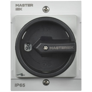 Переключатель кулачковый 10А (сх. 92) в боксе закрытая рукоятка IEK MI-CS21-010-092