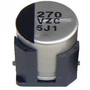 HZC277M035G24VT-F, Алюминиевые конденсаторы с органическим полимером 270uF 35V AEC-Q200