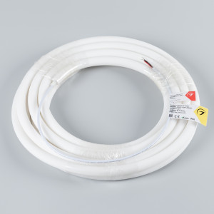 Лента герметичная MOONLIGHT-TOP-M560-D13mm 24V Warm2700 360deg (8.6 W/m, IP65, 5m, wire x1) 039552, Гибкая герметичная лента (неон серии MOONLIGHT), сечение 13х13 мм. Светодиоды SMD2216 560 шт/м. Цвет свечения ТЁПЛЫЙ (2700 К), индекс цветопередачи CRI>90, световой поток 600 лм/м, угол излучения 360°. Мощность 8.6 Вт/м, питание 24 В. Класс пылевлагозащит