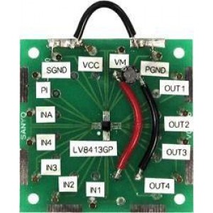 LV8413GPGEVB, Средства разработки интегральных схем (ИС) управления питанием FOR LV8413GP EVAL BOARD
