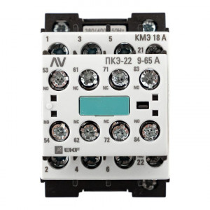 Комплект КМЭ 18А 1NC 400В АС с дополнительными контактами 2НО+2НЗ EKF AVERES ctr-s-18-01-400-av-22