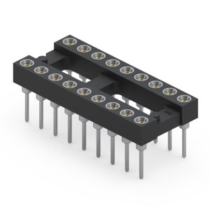 111-43-318-41-001000, Установочные панели для ИС и компонентов 18P DIP SKT 200uSn