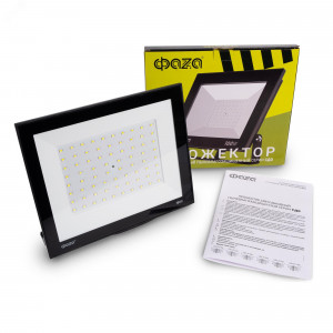 Прожектор светодиодный СДО-20 100Вт 6500К 8000Лм IP65--ФАZА 5047341
