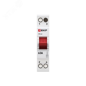 Переключатель трехпозиционный 1п 63А ТПС-63 PROxima TPS163