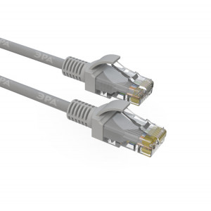 Патч корд Simple PC-5U-A U/UTP категория 5e, длина 5 метров, неэкранированный, серый Б0051374