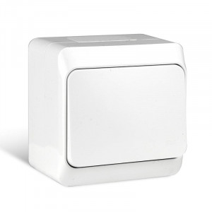 Выключатель 1-кл. ОП Nix 10А IP54 250В бел. TKE-NX-V1-C01-IP54