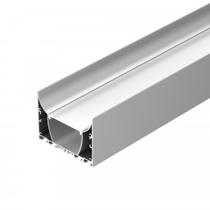 Профиль ARH-POWER-7555-COMFORT-2000 ANOD 036355, Под заказ от 100 м, сроки и цену уточняйте у менеджера. Алюминиевый анодированный накладной/подвесной профиль для светодиодных лент и линеек. Габаритные размеры (LхWхH): 2000x75x55 мм. Ширина площадки для ленты 32.1 мм.