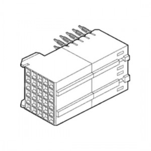 89093-102LF, Высокоскоростные/модульные разъемы METRAL PCB MOUNTED R