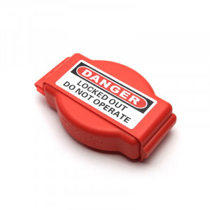 gwrF16, Блокиратор вентилей и задвижек раздвижной, полипропилен, диаметр маховика – 25-165 мм, цвет – красный, 1 шт/упак