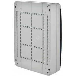 Корпус пластиковый КМПн-54 IP65 черн. прозр. дверь TEKFOR TF5-KP72-N-54-65-K03-K02