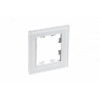 Рамка 1-м AtlasDesign Nature стекло бел. SE ATN320101