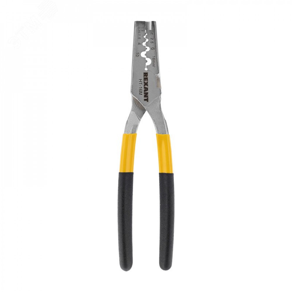 Изображение товара Пресс-клещи для обжима втулочных наконечников 0.5-16кв. мм (HT-16M) от Rexant