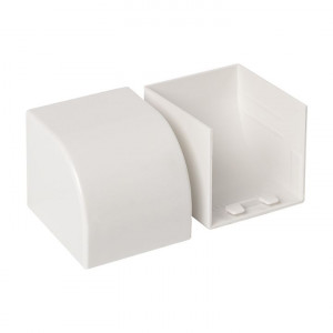 Заглушка (60х60) (4 шт) белая EKF-Plast