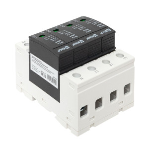 Ограничитель импульсных напряжений ОПВ-D/4P In 5кА 275В с сигн. PROxima opv-d4