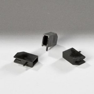 H-2RV-5, Оборудование для монтажа светодиодов LED Holder 2 X 5mm Single Level Black