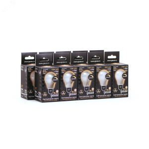 Лампа LED Filament A60 OPAL dimmable E27 10W 2700К 1/10/40 102202110-D