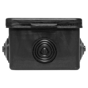 Коробка распаячная КМР-030-036 65х65х50 4 мембранных ввода черн. plc-kmr2-030-036-b