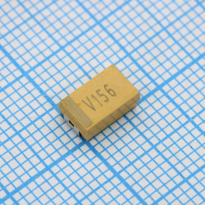 CA45-D035K156T, Конденсатор танталовый SMD 15 мкФ ±10% 35 В типоразмер D