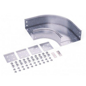 Угол для лотка горизонтальный 90град. 200х100 CPO 90 в компл. с крепежн. элемент. 36043K