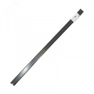 Трубка термоусадочная ТУТ нг 25,0/12,5 черная, термоусаживаемая трубка в метровой нарезке, не поддерживает горение