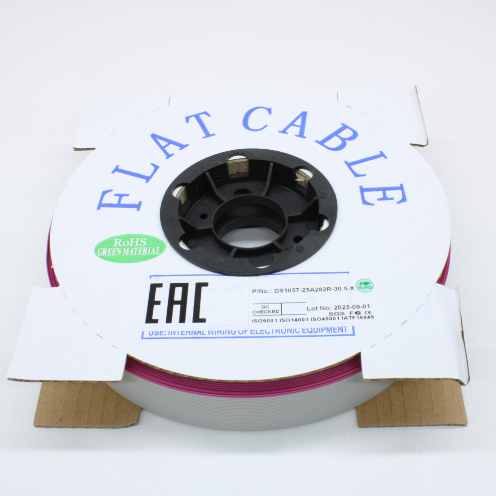 Изображение товара Плоский кабель DS1057-25A282R 1,27 мм 25 жил Connfly