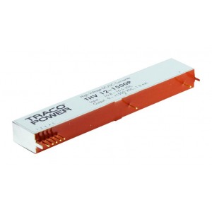 THV 12-500P, Преобразователь DC/DC на печатную плату вход 12В однополярный выход 0В to 500В 0.006A 3Вт 7-Pin