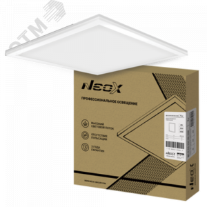 Светильник светодиодный ДВО-02 4065-ОПАЛ 40Вт 230В 6500К 3600лм 595х595х25 универс. панель 4690612038810