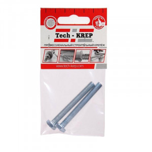 Болт DIN933 с шестигранной головкой М8х70 оцинк. (уп.2шт) 102974