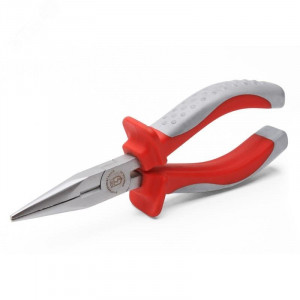 Длинногубцы диэлектрические 160 мм серия Стандарт, для работ под напряжением до 1000 В, захват и удержание плоских и круглых деталей