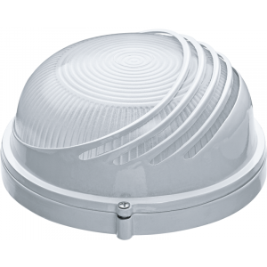 Светильник ЛОН 94 817 NBL-R3-60-E27/WH 1х60Вт E27 IP54 (аналог НПБ 1307 бел. круг ресн. 60Вт) 94817