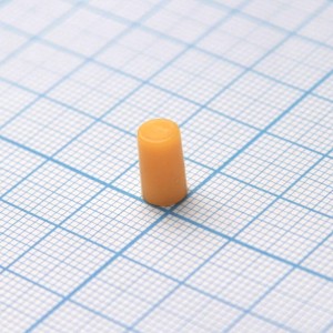 Колпачок A04 желтый, Для PSW-3 (D=6, H=10)