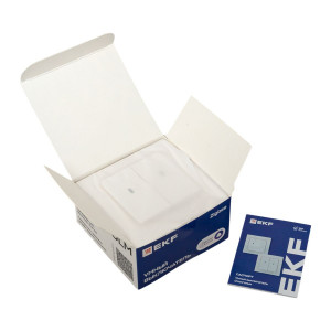 Умный выключатель Стокгольм 2-кл. белый Zigbee EKF Сonnect RCV-ST2-WD-ZB
