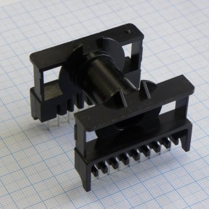 ETD44  BBN H 1S 9+9, Каркас горизонтальный для сердечника ETD44 51*49.6*38.4мм, 18 выводов