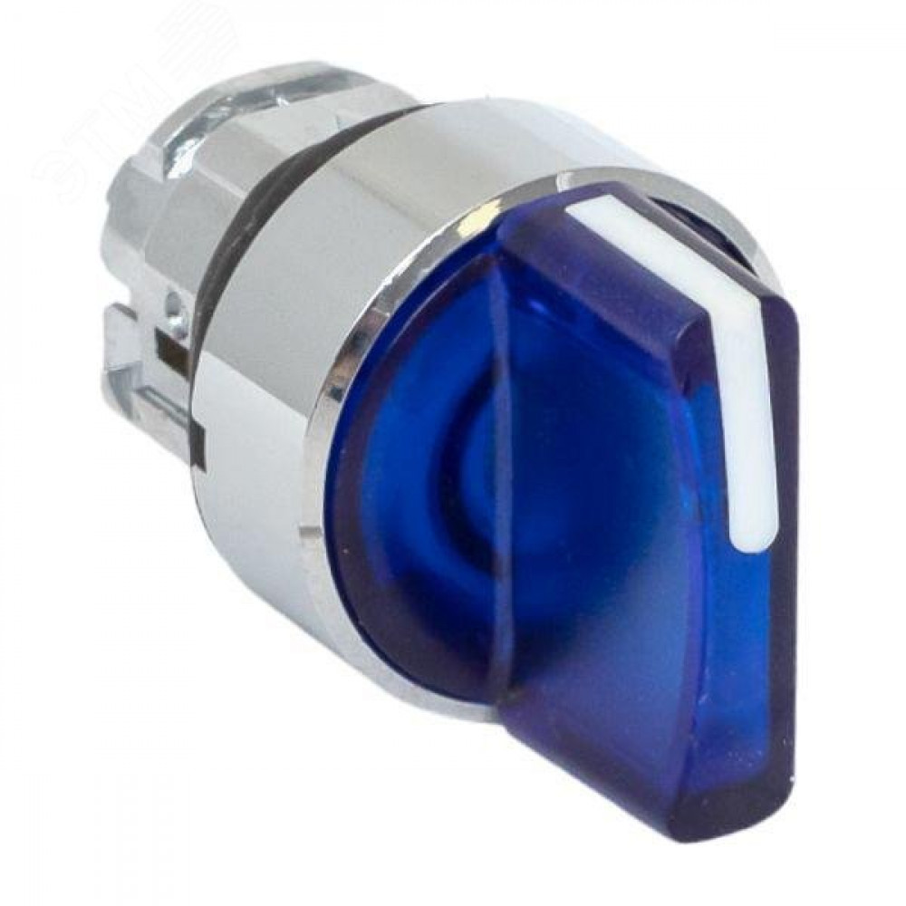 Изображение товара Исполнительный механизм переключателя ХB4 синий на 3 положения PROxima XB4BD3L-B