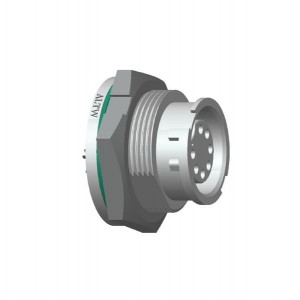 ACD-07PMFS-LC7001, Стандартный цилиндрический соединитель MID STAMP PIN, PNL LOCK 7PIN M CONN