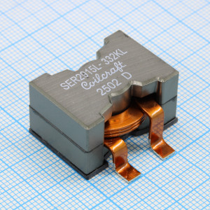 SER2915L-332KL, Катушка постоянной индуктивности 3.3мкГн ±10% 30А
