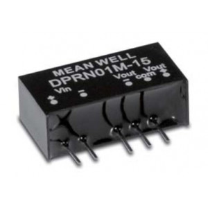 DPRN01L-15, Преобразователь DC/DC, на печатную плату, 1 Вт