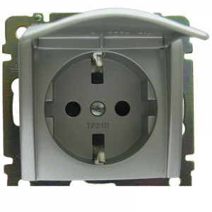 Розетка 2К+З кр АЛМ VLN 770122