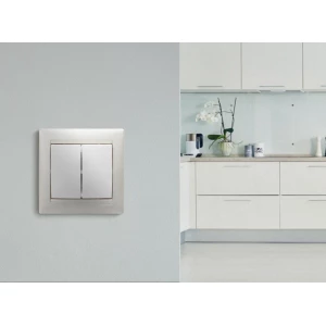 Выключатель 2-кл. СП Valena 10А IP31 250В механизм бел. Leg 774405