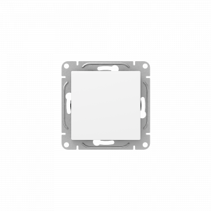 Механизм выключателя, одноклавишный, кнопочный, белый Эпика EKF UP1-SWW-13