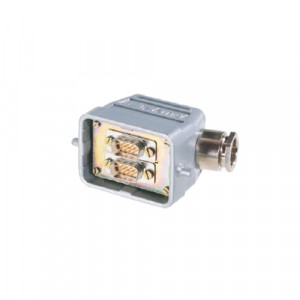 Крышка разъема Z7.415.1135.0, Вилочный разъем REVOS D-SUB, 2х15 контактов, Size 6, контактная вставка крышка разъема с кабельным вводом М20х1,5, 40 V, 5 А