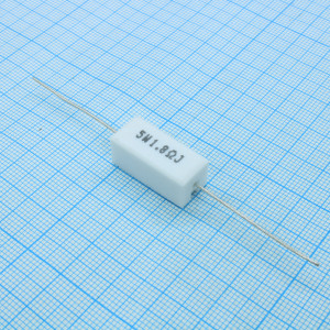 SQP5WJ1R8B, Резистор цементный аксиальный 1.8Ом ±5% 5Вт