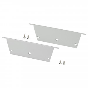 Заглушка ARH-POWER-W120-F с отверстием 027931, Заглушка ARH-POWER-W120-F с отверстием.  В комплекте 2 заглушки и 4 шурупа. Цена за комплект.