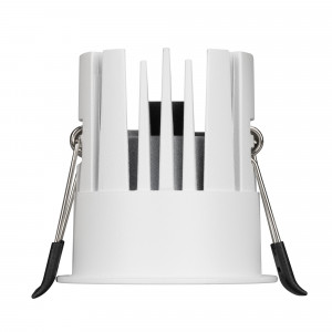 Светильник MS-ATLAS-BUILT-R58-10W Warm3000 (BK-BK, 35 deg, 230V) 035464, Встраиваемый светильник даунлайт. Мощность 10 Вт, св. поток 865 лм, 87 лм/Вт, теплый 3000 K, CRI>90, UGR<16, угол 35°, напряжение питания 230 В. Черный круглый корпус из алюминия, степень защиты IP20. Размер: диаметр 58 мм, высота 68 мм. Монтаж встраиваем