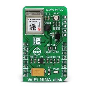 MIKROE-2921, Средства разработки Wi-Fi (802.11) WiFi NINA click