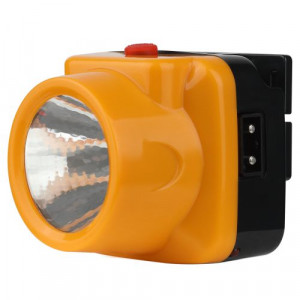 Фонарь аккумуляторный налобный TG1 1LED яркий аккум. 4В 0.5А.ч ЗУ 220В Б0053033
