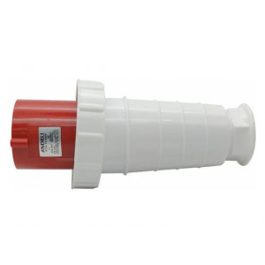 ВИЛКА ПЕРЕНОСНАЯ AM-035 63A 380V~415V 3P, ВИЛКА ПЕРЕНОСНАЯ AM-035 63A 380V~415V 3P+N+E IP67 (ANDELI)