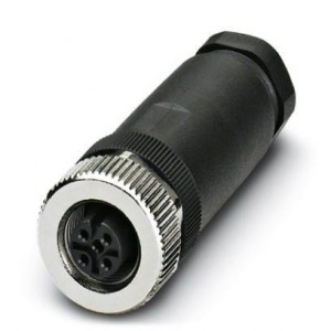 1696439, Цилиндрические метрические разъемы SACC-M12FS-4CON-PG9M